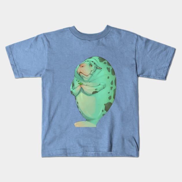 Sea-cow Kids T-Shirt by yuvhermon